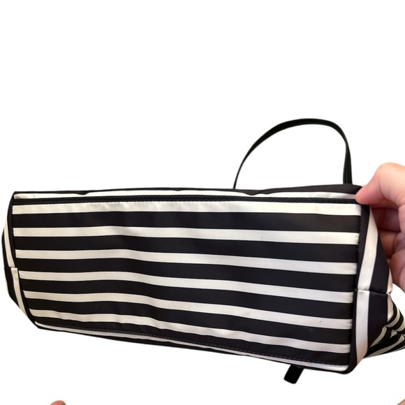 Kate Spade Watson Lane Black/Clotted Cream Maya Tote- - Picture 10 of 11